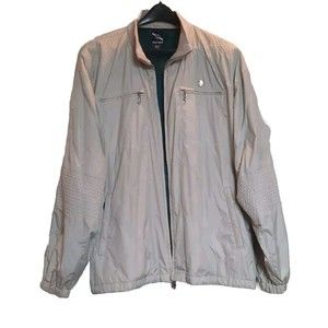 3XL Vintage Phat Farm Men Big & Tall Windbreaker Satin Lined Jacket Coat XXXL